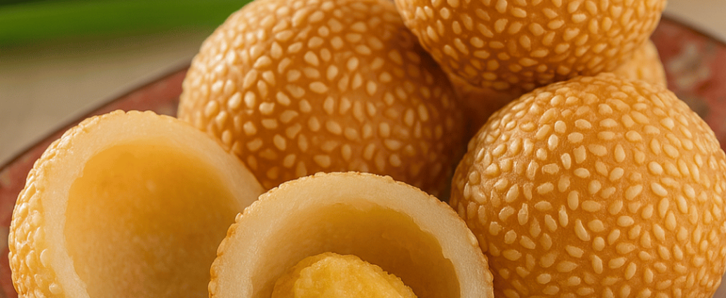 onde-onde wijen isi kacang hijau