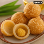 onde-onde wijen isi kacang hijau