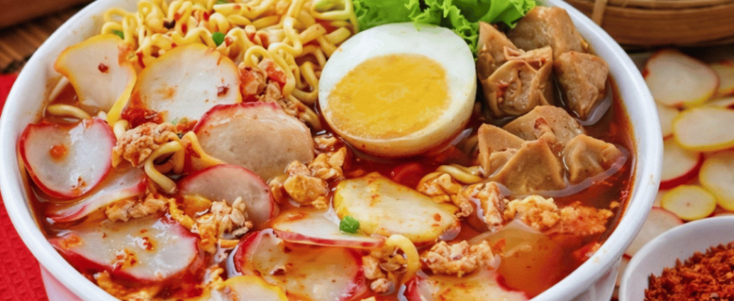 seblak pedas level gila