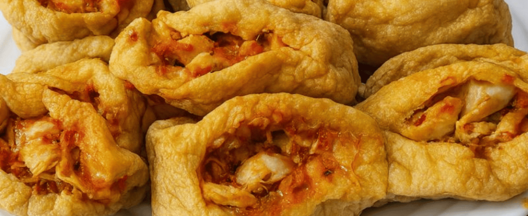 tahu walik crispy isi ayam pedas